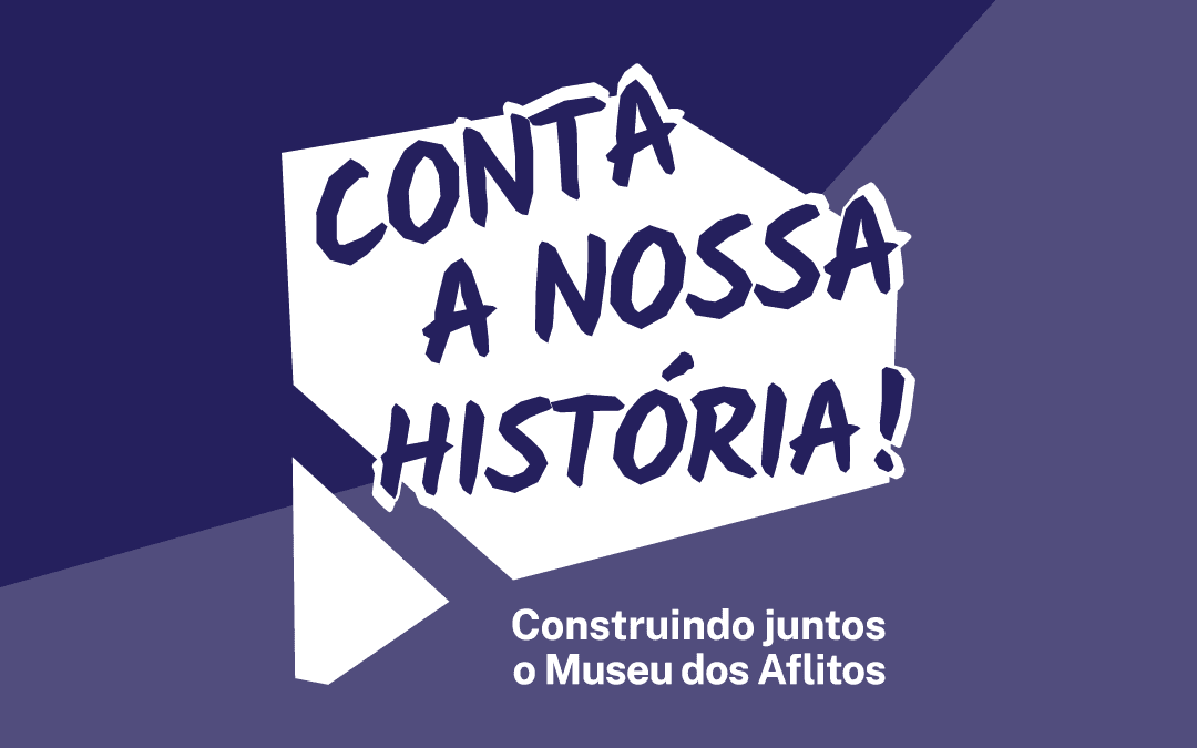Logo da pesquisa “Conta a Nossa História!”